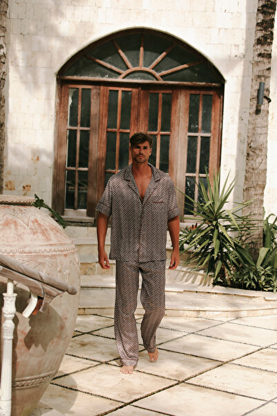 Maison Jessie Yanis İpek Saten Pantolon Takım