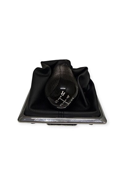 oemco Ford Focus / C.Max 2003-2007 Compatible Gear Shift Knob Black, Boot and Frame Set