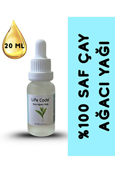 LİFE CODE 100% Pure Tea Tree Oil 20 ml