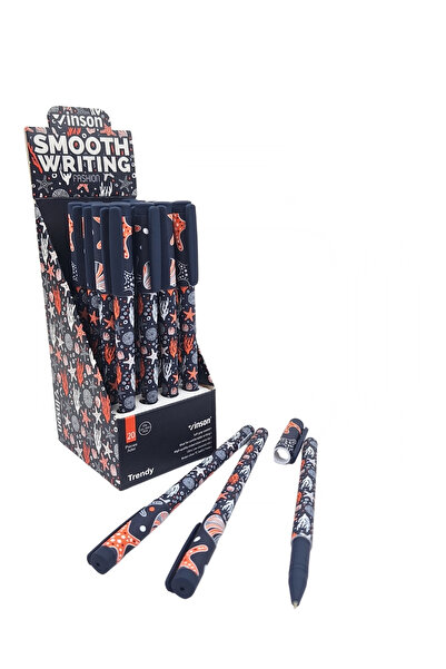 Bold Grup Vinson Desenli Jel Kalem 1 ADET