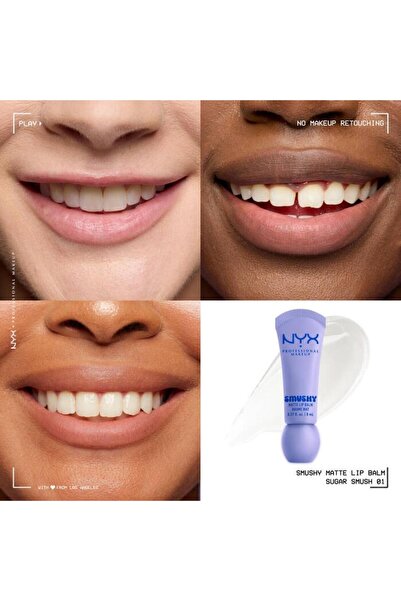 Attention Care N.YX Soft Matte Lip Balm 8ml - 01 Sugar Smush