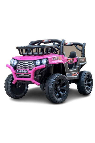 Kinderauto Mașină electrică 4x4 pentru copii, CAPE-X, roz