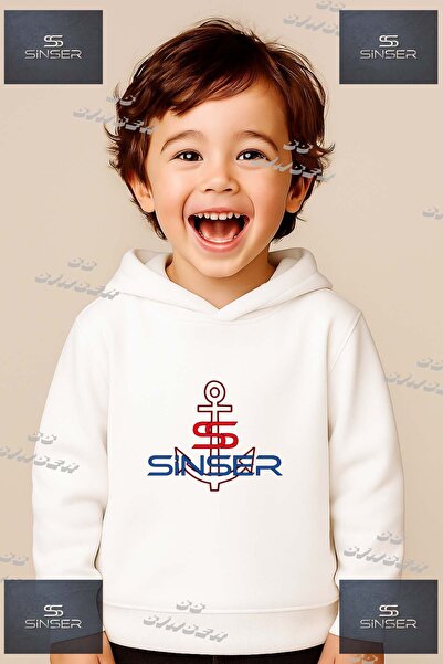 SS SİNSER Φούτερ Unisex με στάμπα "SWT DENIZ CAPASI ONUNDE "