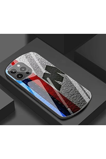 SNS BUTİK İPhone 16 Pro Max oval kaplamalı BMW telefon kılıfı