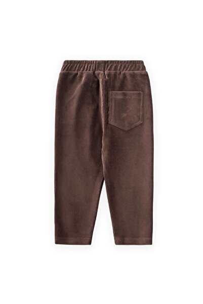 Cigit Fitilli Kadife Pantolon 1-8 Yaş Kahverengi