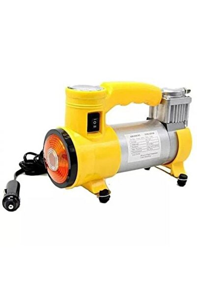 dalimag Pompă electrică portabilă pentru anvelope, 12V, 150 PSI, 35 L/min, cu lanternă