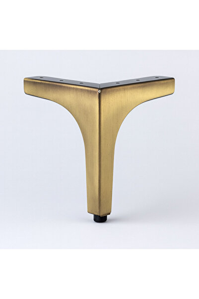 Badem10 Decor 17 cm Picior de mobilier din metal antic Design robust Masă de cafea Masă Fotoliu Unitate TV Suport modern Picior