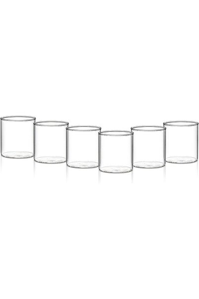 Borosil Classic Plain Glasses Set 305 ml, 6 Pieces (Clear)