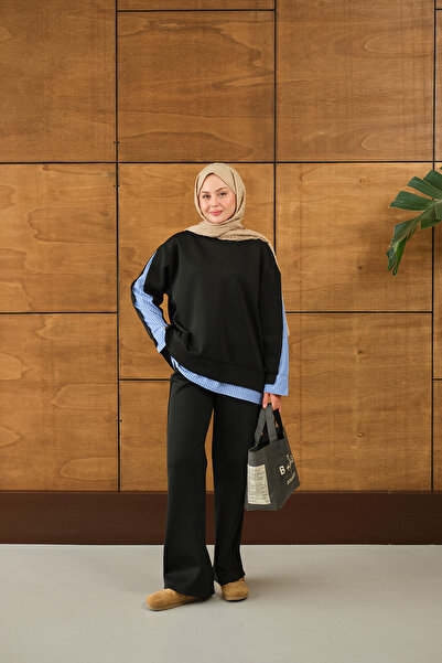 LOCCO Women's Paneled Scuba Suit Black