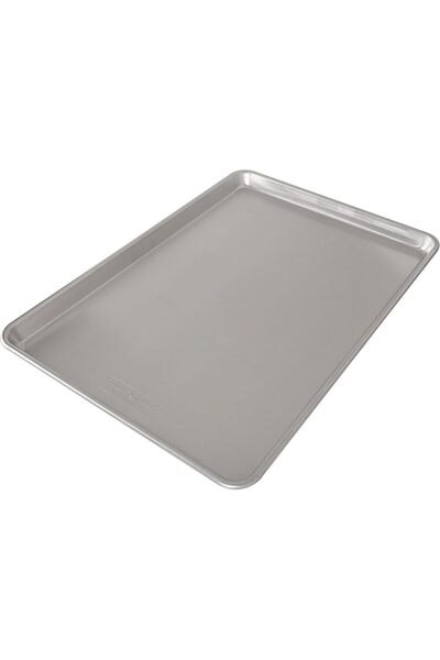 Generic Nordic Ware Naturals Aluminum Baking Sheet, 21 x 15 in (Silver)