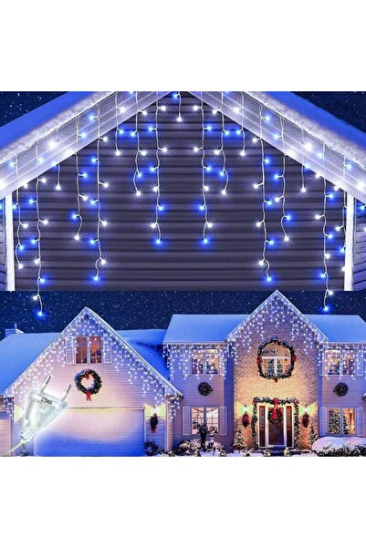 SIKS Instalație de Crăciun tip Torturi/Parfumuri, 10 m, 300 LED-uri, Intercon...