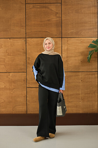 LOCCO Women's Paneled Scuba Suit Black