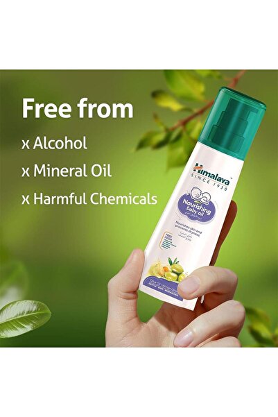Himalaya Nourishing Baby Oil with Olive Oil & Winter Cherry - 200 ml