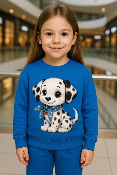 playwear Σετ φούτερ και φόρμα με σχέδιο φιόγκου και σχέδιο σκύλου, για ΗΛΙΚΙΑ...