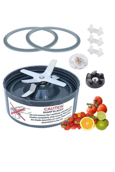 Generic UPGRADE Blender Blade Replacement Parts for NutriBullet 600W/900W (8-Piece)