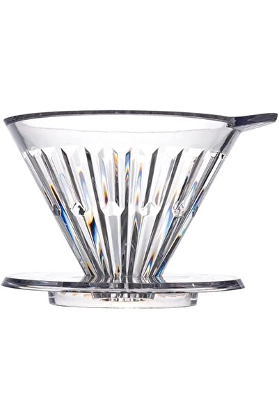 Timemore PCTG Crystal-Eye Cup Drip Coffee Filter (Single Cup, Reusable Resin)