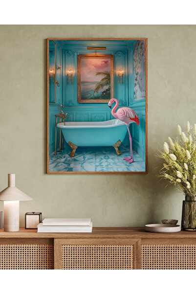 woodhomeworks Tek Parça Salon Ofis Dekor Tablo Vrynt