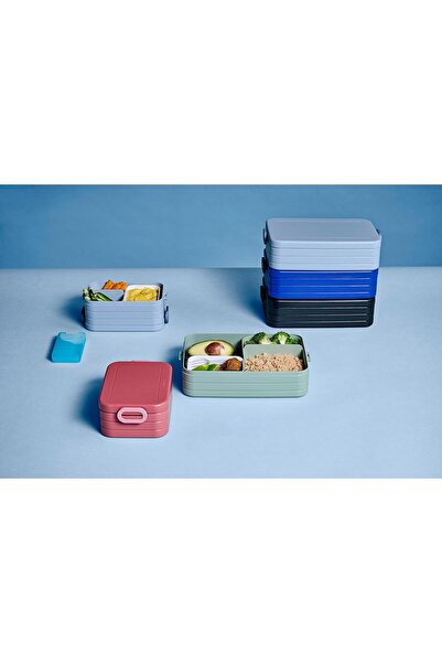 Mepal Take a Break Bento Lunchbox, Nordic Blue, Medium