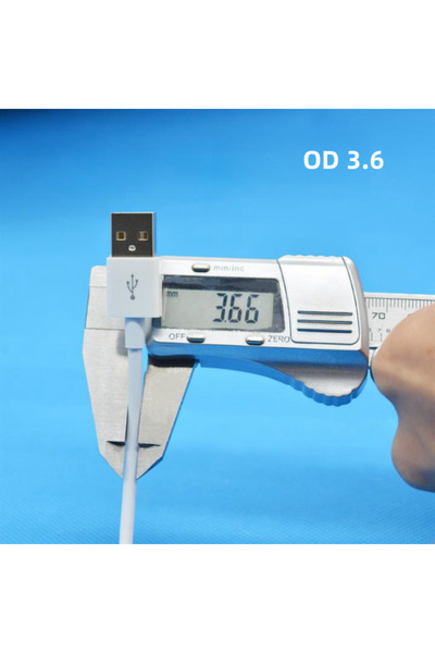 Voltres USB-A to USB-C Data and Charging Cable, Fast Charge 25W, 1m, White