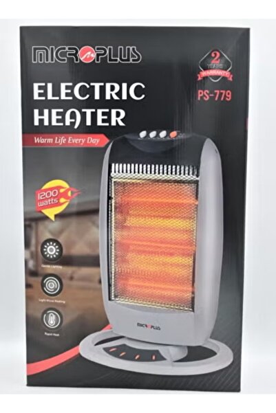 Generica 1200W Portable Electric Heater with Oscillating and Tip Over Switch for Indoor Use