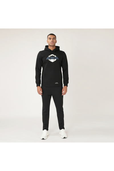 SKILLANO Regular fit cotton blouse with a hood and a cord. Open front pocket. 60% cotton, 40% polyester. Lifestyle design 20011C.