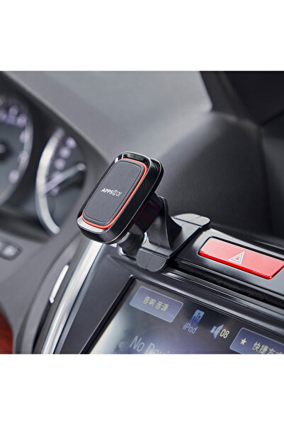 Wulf Essentials 360° Mobile Dashboard Magnetic Car Phone Holder — Strong Suction, Adjustable Windshield & Vent Mo