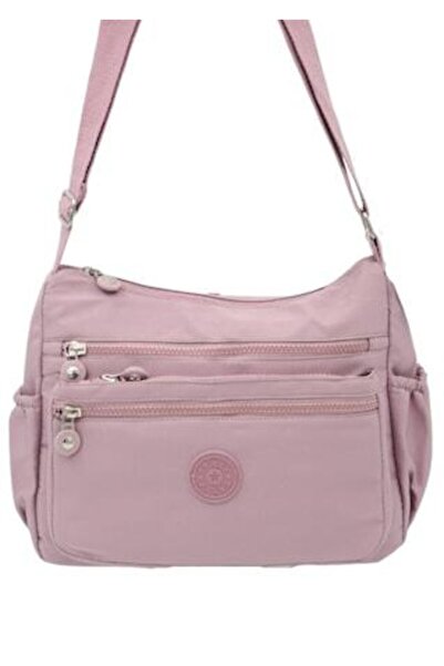 OEM Γυναικεία Τσάντα Χιαστί N53, 28x20x14 cm, Ευρύχωρη και Ελαφριά - Λιλά