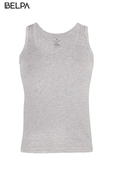 belpa Ceylanoğlu Combed Cotton Single Jersey Men's Undershirt 6-Pack 100% Cotton