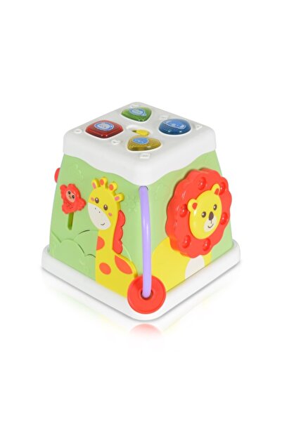 PEIFEN Cub interactiv bebeluși Peifen, cu muzică, lumini și animale colorate,...