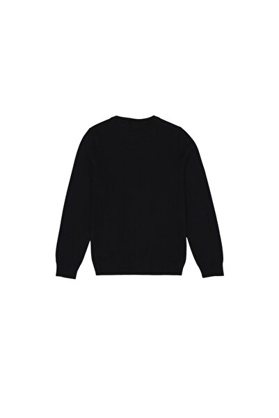 U.S. Polo Assn. Bicycle collar Slim Fit black boys' sweater