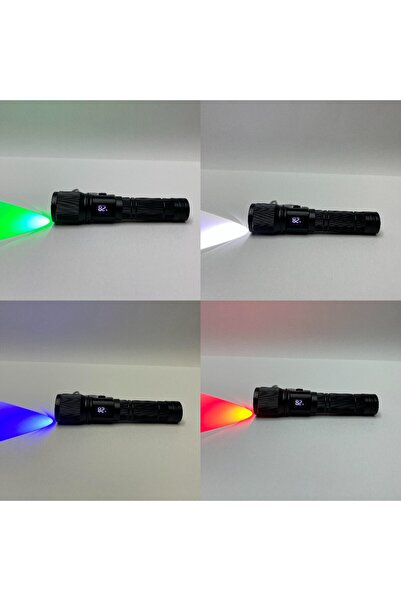 Watton WT-732 4 FARKLI RENKLİ ŞARJLI EL FENERİ