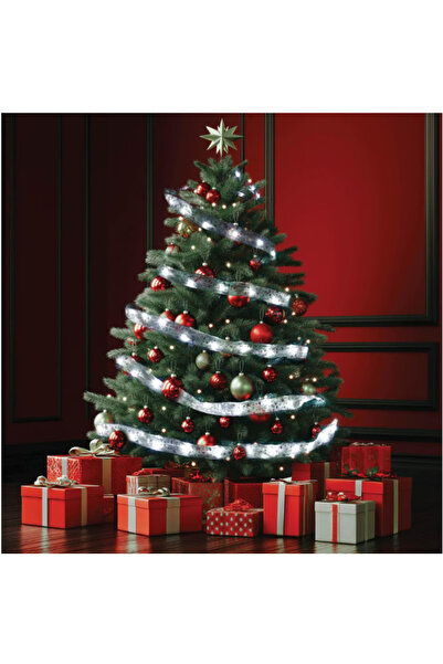 Home Bandă LED RLS15WH cu modele, bandă argintie