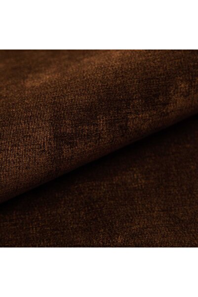 TUSI FABRICS Catifea tapiterie, Stofa tapiterie catifelata, Velur, Material plusat Ibiza, Maro, 100 x 146 cm