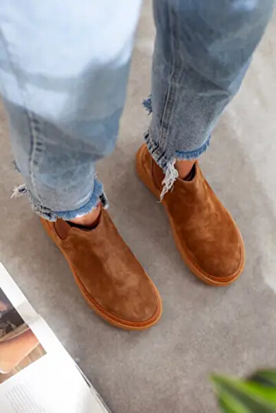 Mammamia 25KB-1065 Kadın Hakiki Deri Günlük Bot