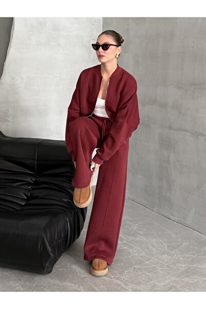 Laluvia Σετ αθλητικής φόρμας Bordo Nora - 8001