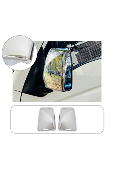 ServetDizaynOto Hyundai H100 Uyumlu Ayna Kapağı 2 Parça Abs Krom Kaplama