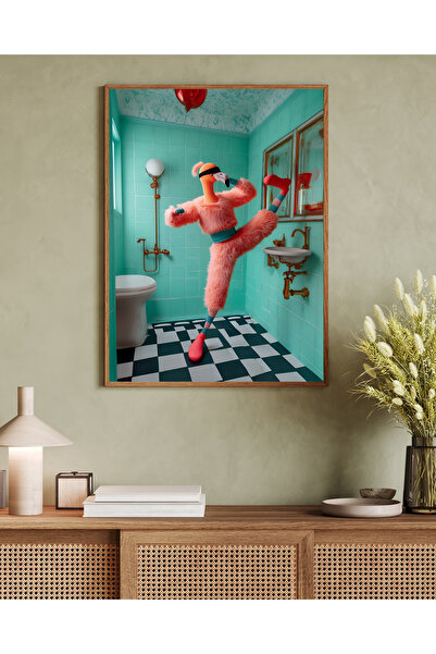 woodhomeworks Ένα τεμάχιο Διακόσμηση γραφείου σαλονιού ζωγραφική Vrynt