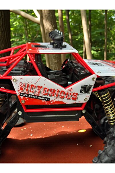YILDIRIM OYUNCAK Uzaktan Kumandalı Şarjlı Rock Crawler 4x4 Off Road Aracı 4 Çeker Araba