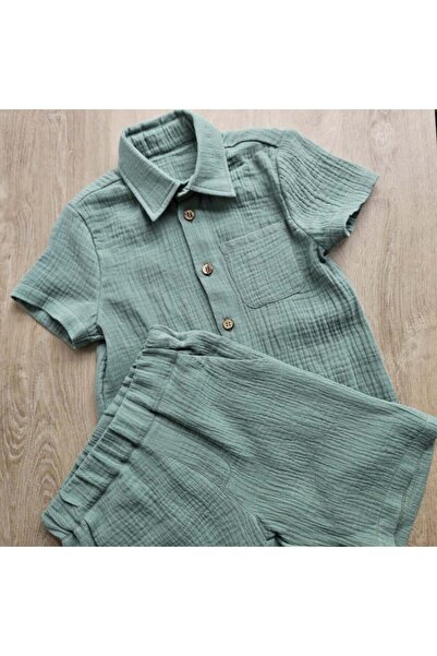 Nolis Σετ από μουσελίνα πουκάμισο και σορτς