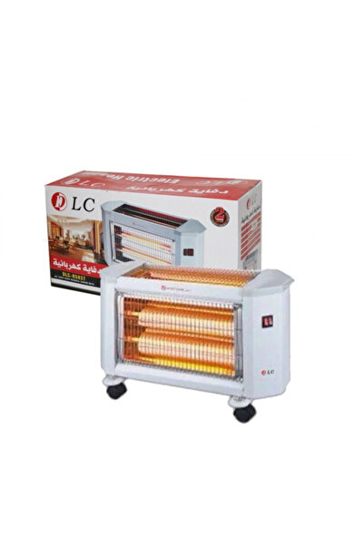 DLC Electric Heater 5 Surrounding Burners – 2400W – Rectangular – White