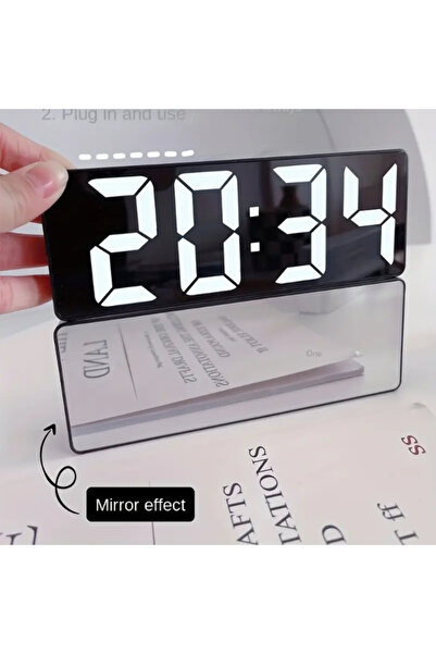 RiverWorld River World Masa Saati Alarmlı Sese Duyarlı Dijital