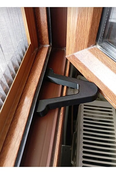 OXEROM Pencere Stoperi Cam Stoperi Pencere Kapanmasını Engelleyen Aparat Plastik