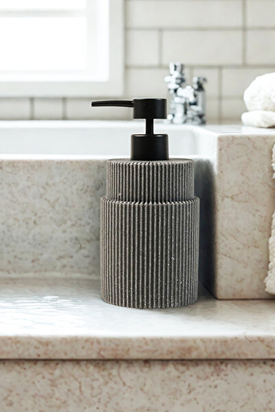 Home Дозатор за течен сапун Maren Polyresin – Модерен аксесоар за баня 300 мл