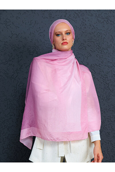 Oxygen Scarfs Degrade Desenli Çift Renkli Bambu Kraş Şal Kadın Şal