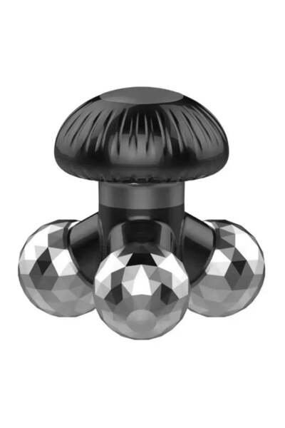 genernic جهاز تدليك يدوي ثلاثي الأبعاد بكرة دوارة - بكرة ماسية مقطوعة للوجه والجسم لشد البشرة