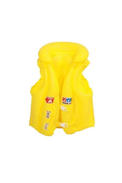 Intex Inflatable Swim Vest for Kids – Step A Safety Float Jacket (Yellow)