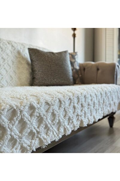 Madamca Κάλυμμα καναπέ EMMA εκρού 180*240