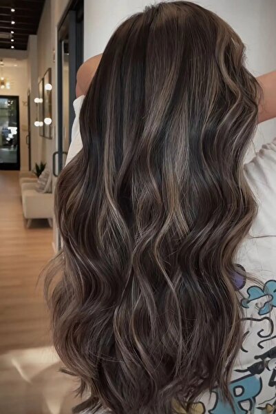 shai Isıya Dayanıklı Yarımay Çıt Çıt Saç - 2h6 - Kahverengi Balyaj