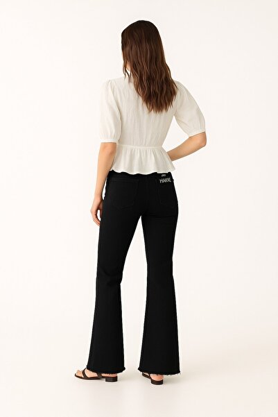 HAKKE Cropped Spanish Jean Pants