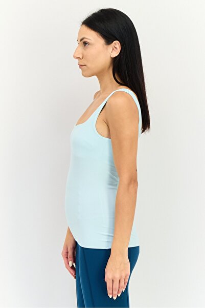 Nike Women Dri Fit Sleeveless Training Tank Top, Turquoise